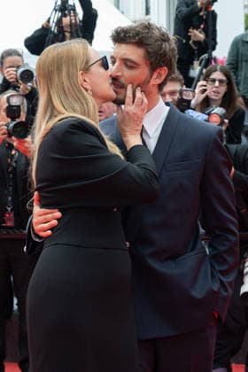 Internationale Filmfestspiele von Cannes, The Unknown Premiere #4 Cannes L Inconnue Red Carpet LZ Virginie Efira and Niels Schneider attending the red carpet of L Inconnue during the 79th Cannes International Film Festival in Cannes, France on May 18, 2026, the film selected in the Official Competition. Photo by Laurent Zabulon ABACAPRESS.COM  Copyright: xZabulonxLaurentx