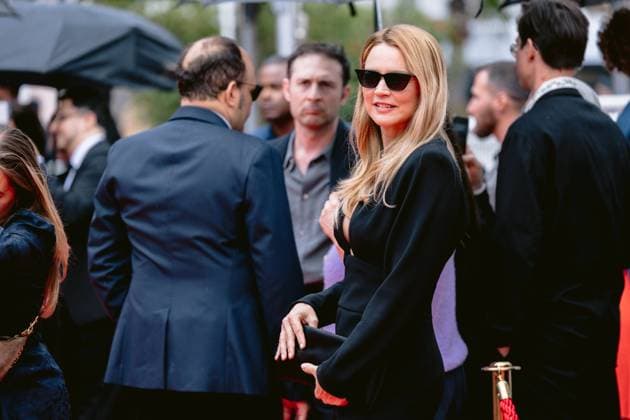 Internationale Filmfestspiele von Cannes, The Unknown Premiere #4 79ème Festival International du Film de Cannes Montée des marches du film L inconnue 79th International Cannes Film Festival Red Carpet with L inconnue cast 456336 2026 05 18 Efira, Virginie  Copyright: xTerencexBaelenx STAR_456336_021