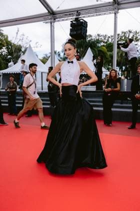 Internationale Filmfestspiele von Cannes, The Unknown Premiere #4 79ème Festival International du Film de Cannes Montée des marches du film Linconnue 79th International Cannes Film Festival Red Carpet with Linconnue cast 456336 2026 05 18 Alpes Maritimes Cannes France Contreras, Patricia  Copyright: xTerencexBaelenx STAR_456336_001