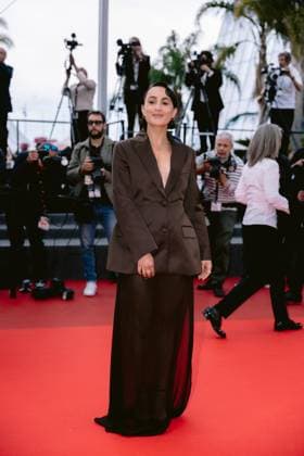 Internationale Filmfestspiele von Cannes, The Unknown Premiere #4 79ème Festival International du Film de Cannes Montée des marches du film L inconnue 79th International Cannes Film Festival Red Carpet with L inconnue cast 456336 2026 05 18 Alpes Maritimes Cannes France Pravi, Barbara  Copyright: xTerencexBaelenx STAR_456336_007