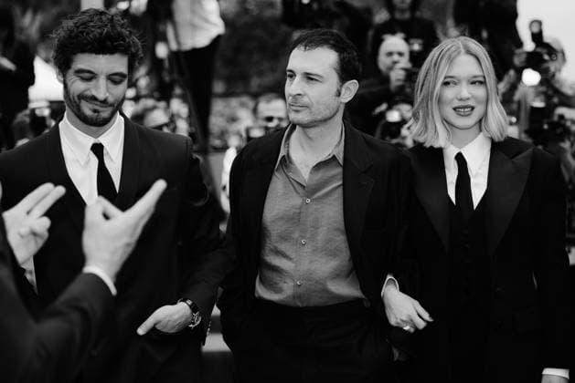 Internationale Filmfestspiele von Cannes, The Unknown Premiere #4 79ème Festival International du Film de Cannes Montée des marches du film L inconnue 79th International Cannes Film Festival Red Carpet with L inconnue cast 456336 2026 05 18 Alpes Maritimes Cannes France Schneider, Niels Seydoux, Léa Harari, Arthur  Copyright: xTerencexBaelenx STAR_456336_045