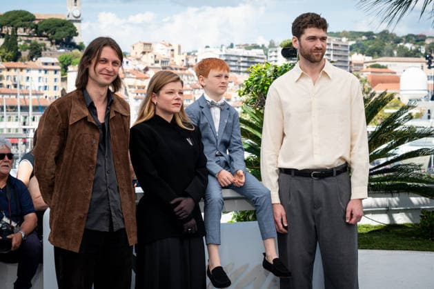 Internationale Filmfestspiele von Cannes, Vesna Photocall #5 Vesna? photocall during the 79th Cannes Film Festival at Palais des Festivals in Cannes, France on 18 May 2026. Rostislav Kirpicenko, Anastasiia Pustovit, Bartas Å½danoviÄ?ius, KÄ™stutis CicÄ—nas attend the Vesna? photocall during the 79th Cannes Film Festival at Palais des Festivals in Cannes, France on 18 May 2026., Credit:Stefano Costantino TTL Stefano Costantino Avalon France, Cannes  Copyright: xStefanoxCostantinoxTTLx xStefanoxCostantinox xAvalonx 1100087212