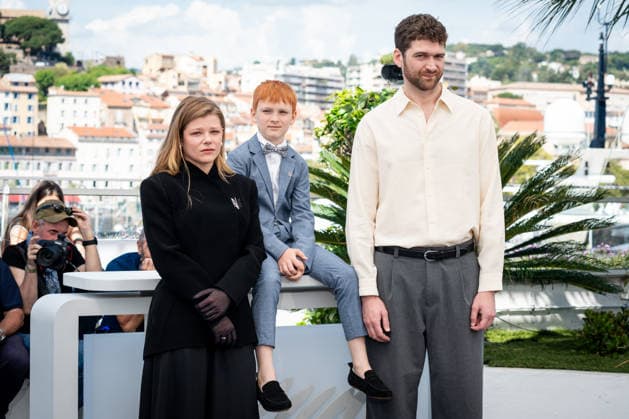 Internationale Filmfestspiele von Cannes, Vesna Photocall #5 Vesna? photocall during the 79th Cannes Film Festival at Palais des Festivals in Cannes, France on 18 May 2026. Anastasiia Pustovit, Bartas Å½danoviÄ?ius, KÄ™stutis CicÄ—nas attend the Vesna? photocall during the 79th Cannes Film Festival at Palais des Festivals in Cannes, France on 18 May 2026., Credit:Stefano Costantino TTL Stefano Costantino Avalon France, Cannes  Copyright: xStefanoxCostantinoxTTLx xStefanoxCostantinox xAvalonx 1100087235