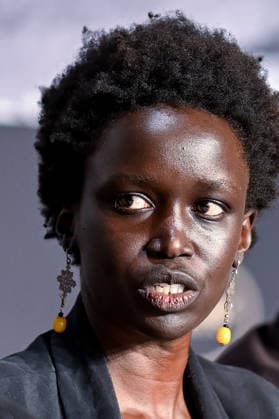 Celebrity, Internationale Filmfestspiele von Cannes, The Displacement Fund Pressekonferenz 79ème Festival International du Film de Cannes Press conference for the film The displacement Fund 79th Cannes International Film Festival Press conference for the film The displacement Fund 456345 2026 05 18 de Mabior, Akuol  Copyright: xEstellexCarlierx xStarfacex STAR_456345_006