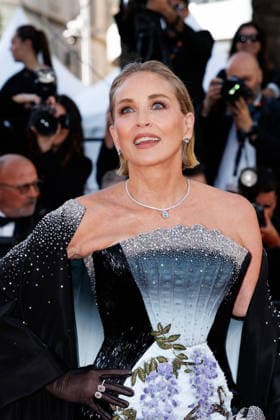 Internationale Filmfestspiele von Cannes, Fjord Premiere #5 Sharon Stone Montée des marches du film Fjord lors du 79ème Festival International du Film de Cannes, le 18 mai 2026 Jacovides Moreau Bestimage Red carpet for Fjord at the 79th Cannes International Film Festival on May 18, 2026 Cannes France  Copyright: xJACOVIDES-MOREAUx xBESTIMAGExJACOVIDES-MOREAUx xBESTIMAGEx