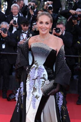 Internationale Filmfestspiele von Cannes, Fjord Premiere #5 Cannes - Fjord Red Carpet Sharon Stone attending the Fjord screening during the 79th annual Cannes Film Festival at Palais des Festivals on May 18, 2026 in Cannes, France. Photo by Jerome Domine ABACAPRESS.COM Cannes France  Copyright: xDominexJerome ABACAx