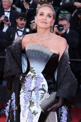 Internationale Filmfestspiele von Cannes, Fjord Premiere #5 Cannes - Fjord Red Carpet Sharon Stone attending the Fjord screening during the 79th annual Cannes Film Festival at Palais des Festivals on May 18, 2026 in Cannes, France. Photo by Jerome Domine ABACAPRESS.COM Cannes France  Copyright: xDominexJerome ABACAx