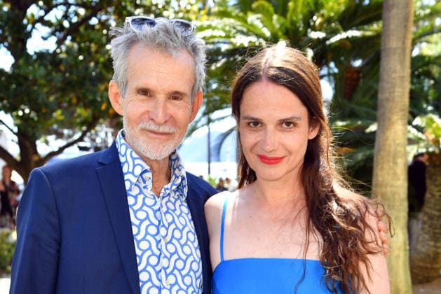 Ulrich Matthes and Stella Denis Winkler at the MBB Reception Medienboard Reception at the Gardens of the Mondrian in Cannes on 17 05 2026 as part of the 79 Cannes Film Festival in Cannes Medienboard Reception in Cannes