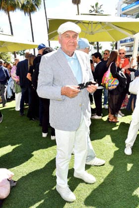 Hanns Zischler at the MBB Reception Medienboard Reception at the Gardens of the Mondrian in Cannes on 17 05 2026 as part of the 79 Cannes Film Festival in Cannes Medienboard Reception in Cannes