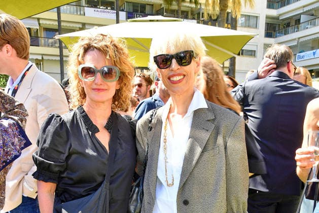 Tricia Tuttle and Katja Eichinger at the MBB Reception Medienboard Reception at the Gardens of the Mondrian in Cannes on 17 05 2026 as part of the 79 Cannes Film Festival in Cannes Medienboard Reception in Cannes