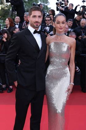 Internationale Filmfestspiele von Cannes, Fjord Premiere #6 Cannes - Fjord Red Carpet Kevin Trapp and Izabel Goulart attending the Fjord screening during the 79th annual Cannes Film Festival at Palais des Festivals on May 18, 2026 in Cannes, France. Photo by Jerome Domine ABACAPRESS.COM Cannes France  Copyright: xDominexJerome ABACAx