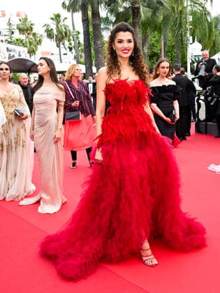 Internationale Filmfestspiele von Cannes, Fjord Premiere #6 IPA84836564 - Cannes, 79th Cannes Film Festival 2026, evening 7. red carpet of FJORD. In the photo Loredana SalanÈ›Äƒ  Copyright: xManuelexMangiarottix xPoolxPhotoxEventsx07x 84836564