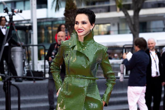 Internationale Filmfestspiele von Cannes, The Unknown Premiere #6 Farida Khelfa Montée des marches du film Linconnue lors du 79ème Festival International du Film de Cannes, le 18 mai 2026 Olivier Borde Bestimage Red carpet for The unknown at the 79th Cannes International Film Festival on May 18, 2026 Cannes France  Copyright: xOLIVIERxBORDEx xBESTIMAGExOLIVIERxBORDEx xBESTIMAGEx