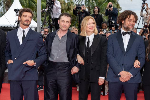 Internationale Filmfestspiele von Cannes, The Unknown Premiere #6 Niels Schneider, Arthur Harari, Léa Seydoux et Laurent Senechal Montée des marches du film Linconnue lors du 79ème Festival International du Film de Cannes, le 18 mai 2026 Olivier Borde Bestimage Red carpet for The unknown at the 79th Cannes International Film Festival on May 18, 2026 Cannes France  Copyright: xOLIVIERxBORDEx xBESTIMAGExOLIVIERxBORDEx xBESTIMAGEx