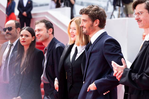 Internationale Filmfestspiele von Cannes, The Unknown Premiere #6 Nicolas Anthomé, Lilith Grasmug, Arthur Harari, Léa Seydoux et Niels Schneider Montée des marches du film Linconnue lors du 79ème Festival International du Film de Cannes, le 18 mai 2026 Olivier Borde Bestimage Red carpet for The unknown at the 79th Cannes International Film Festival on May 18, 2026 Cannes France  Copyright: xOLIVIERxBORDEx xBESTIMAGExOLIVIERxBORDEx xBESTIMAGEx