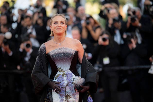 Internationale Filmfestspiele von Cannes, Fjord Premiere #6 Cannes Fjord Red Carpet EB Sharon Stone attends the Fjord screening during the 79th annual Cannes Film Festival at Palais des Festivals on May 18, 2026 in Cannes, France. Photo by Eliot Blondet ABACAPRESS.COM Cannes France France  Copyright: xBlondetxEliot ABACAx