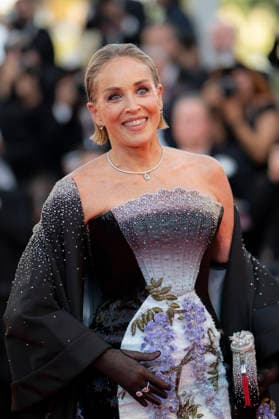 Internationale Filmfestspiele von Cannes, Fjord Premiere #6 Cannes Fjord Red Carpet EB Sharon Stone attends the Fjord screening during the 79th annual Cannes Film Festival at Palais des Festivals on May 18, 2026 in Cannes, France. Photo by Eliot Blondet ABACAPRESS.COM Cannes France France  Copyright: xBlondetxEliot ABACAx