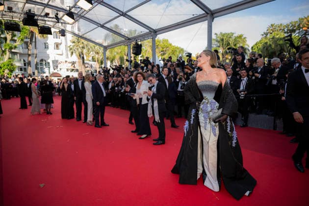 Internationale Filmfestspiele von Cannes, Fjord Premiere #6 Cannes Fjord Red Carpet EB Sharon Stone attends the Fjord screening during the 79th annual Cannes Film Festival at Palais des Festivals on May 18, 2026 in Cannes, France. Photo by Eliot Blondet ABACAPRESS.COM Cannes France France  Copyright: xBlondetxEliot ABACAx