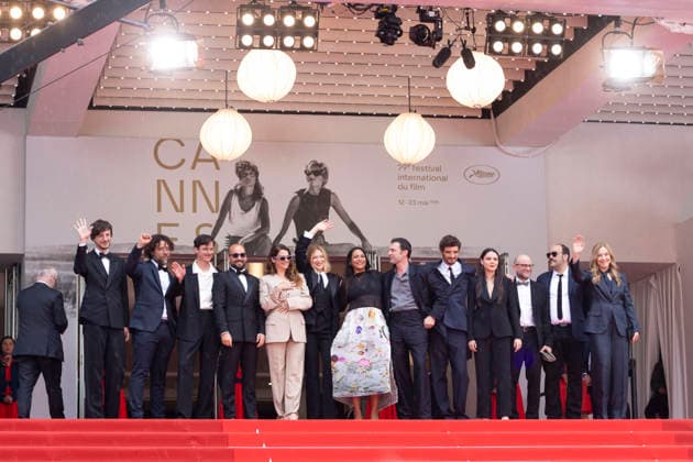 Internationale Filmfestspiele von Cannes, The Unknown Premiere #6 Andrea Poggio, Laurent Senechal, Lucas Harari, Jonathan Turnbull, Victoire Du Bois, Léa Seydoux, Shanti Masud, Arthur Harari, Niels Schneider, Lilith Grasmug, Vincent Poymiro, Nicolas Anthomé and Guest Montée des marches du film Linconnue lors du 79ème Festival International du Film de Cannes, le 18 mai 2026 Olivier Borde Bestimage Red carpet for The unknown at the 79th Cannes International Film Festival on May 18, 2026 Cannes France  Copyright: xOLIVIERxBORDEx xBESTIMAGExOLIVIERxBORDEx xBESTIMAGEx