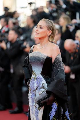 Internationale Filmfestspiele von Cannes, Fjord Premiere #6 Cannes Fjord Red Carpet EB Sharon Stone attends the Fjord screening during the 79th annual Cannes Film Festival at Palais des Festivals on May 18, 2026 in Cannes, France. Photo by Eliot Blondet ABACAPRESS.COM Cannes France France  Copyright: xBlondetxEliot ABACAx