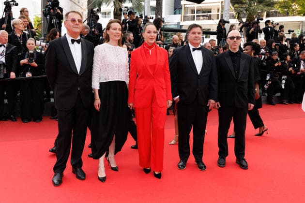Internationale Filmfestspiele von Cannes, Fjord Premiere #7 Christophe Massie, Marine Francen, Monia Chokri, Michel Benjamin, Cédric Coppola Montée des marches du film Fjord lors du 79ème Festival International du Film de Cannes, le 18 mai 2026 Jacovides Moreau Bestimage Red carpet for Fjord at the 79th Cannes International Film Festival on May 18, 2026 Cannes France  Copyright: xJACOVIDES-MOREAUx xBESTIMAGExJACOVIDES-MOREAUx xBESTIMAGEx