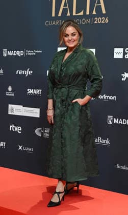 IV Edition of the Talía Awards of the Academy of Performing Arts of Spain Carmen Morales during the gala of the Talía Awards of the Academy of Performing Arts of Spain, on May 18, 2026, in Madrid Spain The Talía Awards are the awards of the Academy of Performing Arts of Spain Presented annually, they recognize excellence in different fields of the performing arts in Spain PHOTOCALL AWARDS José Madrid Madrid Madrid Spain  Copyright: xJosÃ xOlivax 7533038