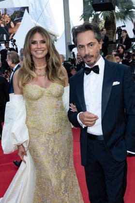 Internationale Filmfestspiele von Cannes, Fjord Premiere #8 Cannes Fjord screening NG Heidi Klum and Kilian Hennessy attending the ‘Fjord’ Screening and Red Carpet at Palais Des Festivals in Cannes, France on May 18 2026 as part of the 79th Cannes Film Festival. Photo by Nicolas Genin ABACAPRESS.COM Cannes France  Copyright: xGeninxNicolas ABACAx