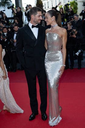 Internationale Filmfestspiele von Cannes, Fjord Premiere #8 Cannes Fjord screening NG Kevin Trapp and Izabel Goulart attending the ‘Fjord’ Screening and Red Carpet at Palais Des Festivals in Cannes, France on May 18 2026 as part of the 79th Cannes Film Festival. Photo by Nicolas Genin ABACAPRESS.COM Cannes France  Copyright: xGeninxNicolas ABACAx