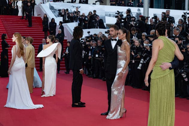 Internationale Filmfestspiele von Cannes, Fjord Premiere #8 Cannes Fjord screening NG Kevin Trapp and Izabel Goulart attending the ‘Fjord’ Screening and Red Carpet at Palais Des Festivals in Cannes, France on May 18 2026 as part of the 79th Cannes Film Festival. Photo by Nicolas Genin ABACAPRESS.COM Cannes France  Copyright: xGeninxNicolas ABACAx