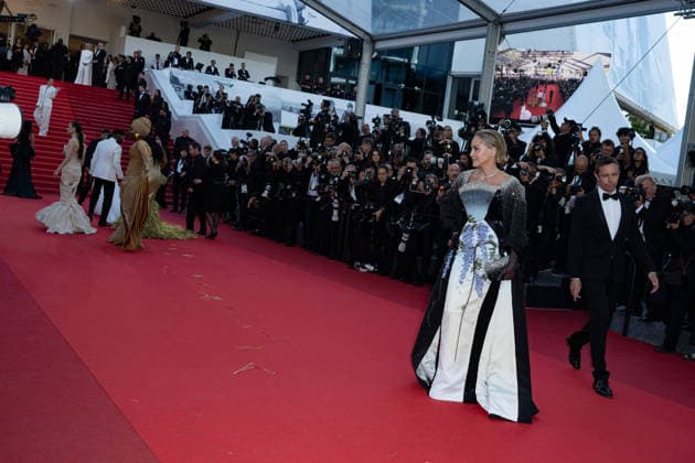 Internationale Filmfestspiele von Cannes, Fjord Premiere #8 Cannes Fjord screening NG Sharon Stone attending the ‘Fjord’ Screening and Red Carpet at Palais Des Festivals in Cannes, France on May 18 2026 as part of the 79th Cannes Film Festival. Photo by Nicolas Genin ABACAPRESS.COM Cannes France  Copyright: xGeninxNicolas ABACAx