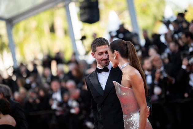 Internationale Filmfestspiele von Cannes, Fjord Premiere #8 Cannes Fjord Red Carpet EB Izabel Goulart and Kevin Trapp attend the Fjord screening during the 79th annual Cannes Film Festival at Palais des Festivals on May 18, 2026 in Cannes, France. Photo by Eliot Blondet ABACAPRESS.COM Cannes France France  Copyright: xBlondetxEliot ABACAx