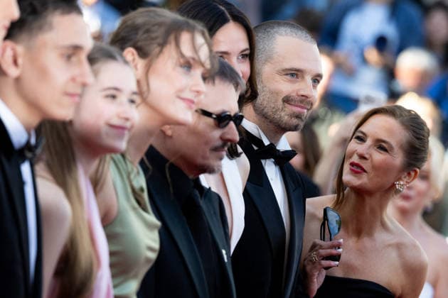 Internationale Filmfestspiele von Cannes, Fjord Premiere #9 Sebastian Stan Montée des marches du film Fjord lors du 79ème Festival International du Film de Cannes, le 18 mai 2026 Jacovides Moreau Bestimage Red carpet for Fjord at the 79th Cannes International Film Festival on May 18, 2026 Cannes France  Copyright: xJACOVIDES-MOREAUx xBESTIMAGExJACOVIDES-MOREAUx xBESTIMAGEx