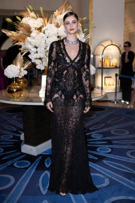 Celebrity, Internationale Filmfestspiele von Cannes, Stars am Hotel Martinez #9 Cannes Taylor Hill, Daniel Fryer exits Martinez MP Cannes, France- May 18: Taylor Hill, Daniel Fryer leave the Martinez Hotel during 79th Festival of Cannes, on May 18, 2026 in Cannes, France. Photo by Marco Piovanotto Abacapress.com Cannes France  Copyright: xPiovanottoxMarco ABACAx