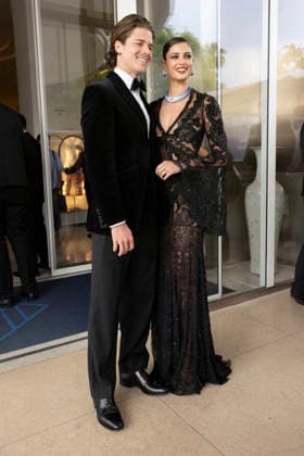 Celebrity, Internationale Filmfestspiele von Cannes, Stars am Hotel Martinez #9 Cannes Taylor Hill, Daniel Fryer exits Martinez MP Cannes, France- May 18: Taylor Hill, Daniel Fryer leave the Martinez Hotel during 79th Festival of Cannes, on May 18, 2026 in Cannes, France. Photo by Marco Piovanotto Abacapress.com Cannes France  Copyright: xPiovanottoxMarco ABACAx