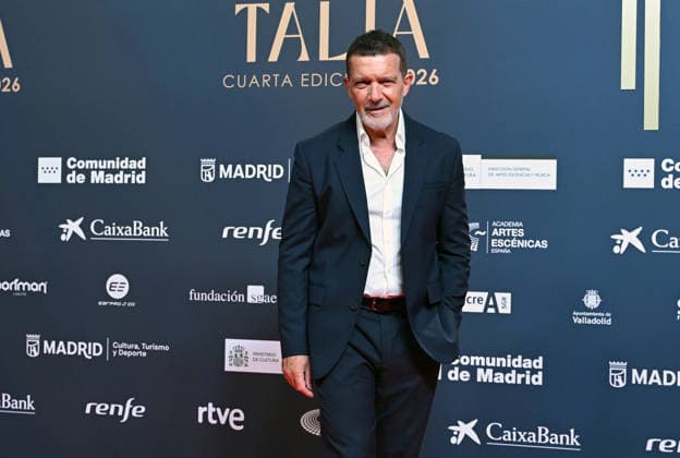 IV Edition of the Talía Awards of the Academy of Performing Arts of Spain Antonio Banderas during the gala of the Talía Awards of the Academy of Performing Arts of Spain, on May 18, 2026, in Madrid Spain The Talía Awards are the awards of the Academy of Performing Arts of Spain Presented annually, they recognize excellence in different fields of the performing arts in Spain PHOTOCALL PRIZES José Madrid Madrid Madrid Spain  Copyright: xJosÃ xOlivax 7533080