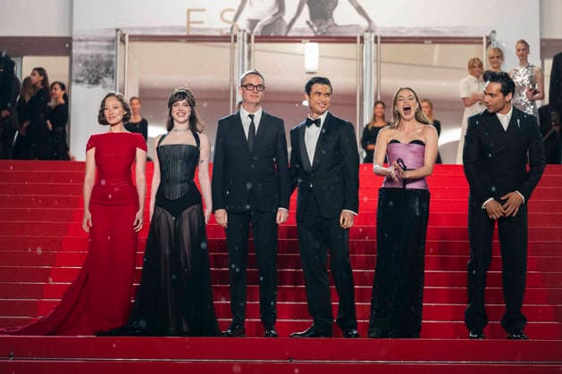 Cannes Her Private Hell Red Carpet EB Havana Rose Liu, Sophie Thatcher, Nicolas Winding Refn, Charles Melton, Kristine Froseth and Diego Calva attend the Her Private Hell screening during the 79th annual Cannes Film Festival at Palais des Festivals on May 18, 2026 in Cannes, France. Photo by Eliot Blondet ABACAPRESS.COM Cannes France France  Copyright: xBlondetxEliot ABACAx