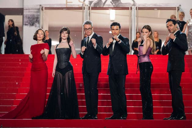 Cannes Her Private Hell Red Carpet EB Havana Rose Liu, Sophie Thatcher, Nicolas Winding Refn, Charles Melton, Kristine Froseth and Diego Calva attend the Her Private Hell screening during the 79th annual Cannes Film Festival at Palais des Festivals on May 18, 2026 in Cannes, France. Photo by Eliot Blondet ABACAPRESS.COM Cannes France France  Copyright: xBlondetxEliot ABACAx