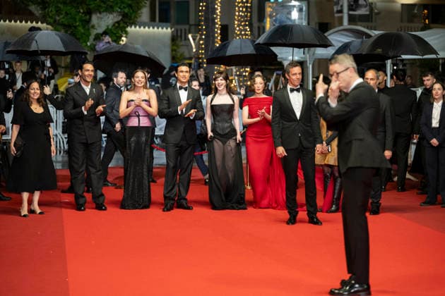 Cannes Her Private Hell Red Carpet EB Havana Rose Liu, Sophie Thatcher, Nicolas Winding Refn, Charles Melton, Kristine Froseth and Diego Calva attend the Her Private Hell screening during the 79th annual Cannes Film Festival at Palais des Festivals on May 18, 2026 in Cannes, France. Photo by Eliot Blondet ABACAPRESS.COM Cannes France France  Copyright: xBlondetxEliot ABACAx