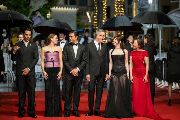 Cannes Her Private Hell Red Carpet EB Havana Rose Liu, Sophie Thatcher, Nicolas Winding Refn, Charles Melton, Kristine Froseth and Diego Calva attend the Her Private Hell screening during the 79th annual Cannes Film Festival at Palais des Festivals on May 18, 2026 in Cannes, France. Photo by Eliot Blondet ABACAPRESS.COM Cannes France France  Copyright: xBlondetxEliot ABACAx