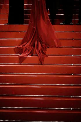 Cannes Her Private Hell Red Carpet EB Illustration Red Carpet with Rain during the 79th annual Cannes Film Festival at Palais des Festivals on May 18, 2026 in Cannes, France. Photo by Eliot Blondet ABACAPRESS.COM Cannes France France  Copyright: xBlondetxEliot ABACAx
