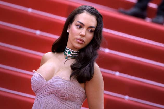 Georgina Rodriguez attends the premiere for Fjord at the 79th Cannes Film Festival in Cannes, France on Monday, May 18, 2026.  CAN20260518555 RoccoxSpaziani