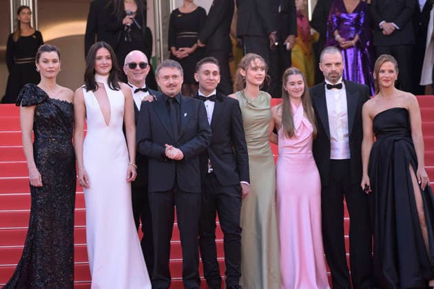 Lisa Loven Kongsli, Renate Reinsve, Markus Tonseth, Cristian Mungiu, Jonathan Ciprian Breazu, Henrikke Lund Olsen, Vanessa Ceban, Sebastian Stan and Lisa Carlehed attend the premiere for Fjord at the 79th Cannes Film Festival in Cannes, France on Monday, May 18, 2026. CAN202605185501 RoccoxSpaziani