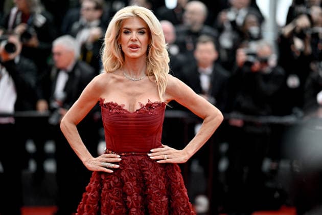 Cannes Fjord Screening JR Victoria Silvstedt attending the screening of the movie Fjord during the 79th Cannes Film Festival in Cannes, France on May 18, 2026. Photo by Julien Reynaud APS-Medias ABACAPRESS.COM Cannes France  Copyright: xReynaudxJulien APS-Medias ABACAx