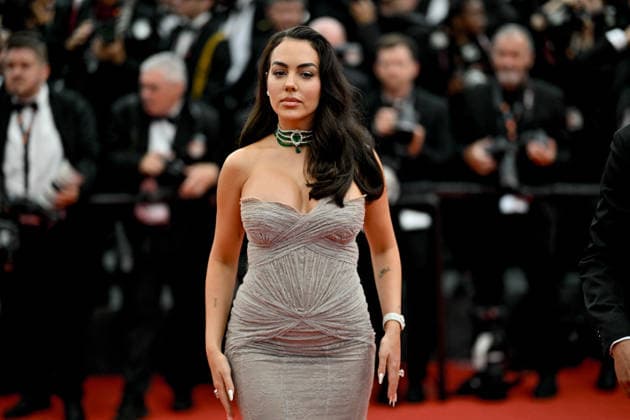 Cannes Fjord Screening JR Georgina Rodriguez attending the screening of the movie Fjord during the 79th Cannes Film Festival in Cannes, France on May 18, 2026. Photo by Julien Reynaud APS-Medias ABACAPRESS.COM Cannes France  Copyright: xReynaudxJulien APS-Medias ABACAx