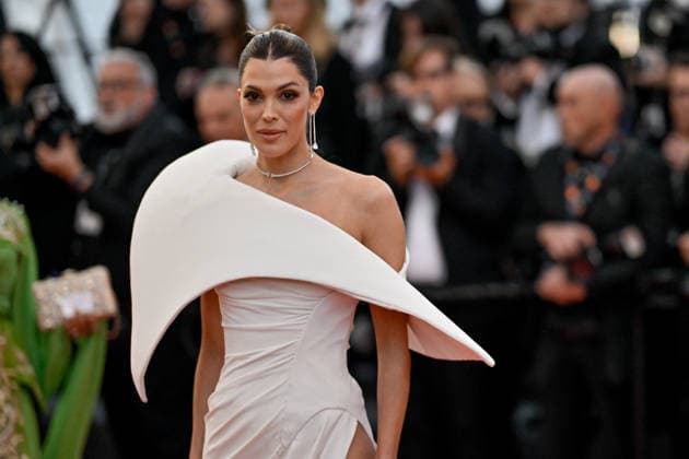 Cannes Fjord Screening JR Iris Mittenaere attending the screening of the movie Fjord during the 79th Cannes Film Festival in Cannes, France on May 18, 2026. Photo by Julien Reynaud APS-Medias ABACAPRESS.COM Cannes France  Copyright: xReynaudxJulien APS-Medias ABACAx
