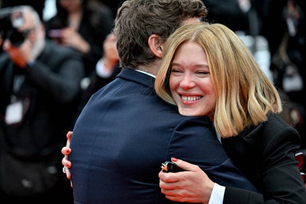 Cannes Fjord Screening JR Lea Seydoux attending the screening of the movie Fjord during the 79th Cannes Film Festival in Cannes, France on May 18, 2026. Photo by Julien Reynaud APS-Medias ABACAPRESS.COM Cannes France  Copyright: xReynaudxJulien APS-Medias ABACAx