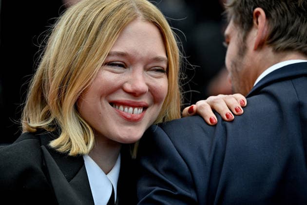 Cannes Fjord Screening JR Lea Seydoux attending the screening of the movie Fjord during the 79th Cannes Film Festival in Cannes, France on May 18, 2026. Photo by Julien Reynaud APS-Medias ABACAPRESS.COM Cannes France  Copyright: xReynaudxJulien APS-Medias ABACAx