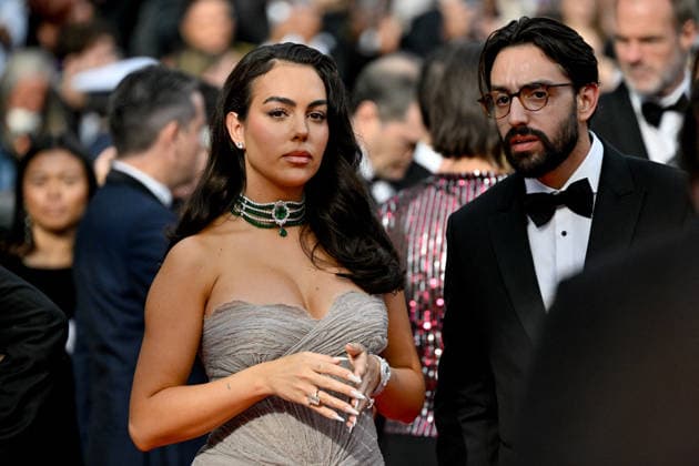 Cannes Fjord Screening JR Georgina Rodriguez attending the screening of the movie Fjord during the 79th Cannes Film Festival in Cannes, France on May 18, 2026. Photo by Julien Reynaud APS-Medias ABACAPRESS.COM Cannes France  Copyright: xReynaudxJulien APS-Medias ABACAx