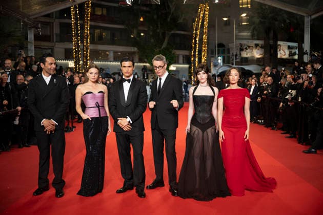Cannes Her Private Hell Red Carpet EB Havana Rose Liu, Sophie Thatcher, Nicolas Winding Refn, Charles Melton, Kristine Froseth and Diego Calva attend the Her Private Hell screening during the 79th annual Cannes Film Festival at Palais des Festivals on May 18, 2026 in Cannes, France. Photo by Eliot Blondet ABACAPRESS.COM Cannes France France  Copyright: xBlondetxEliot ABACAx