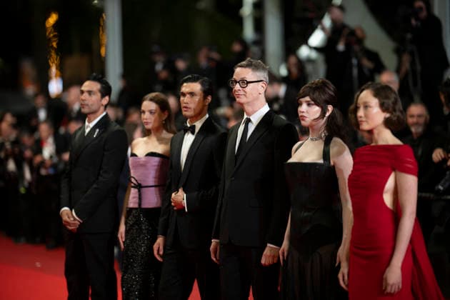 Cannes Her Private Hell Red Carpet EB Havana Rose Liu, Sophie Thatcher, Nicolas Winding Refn, Charles Melton, Kristine Froseth and Diego Calva attend the Her Private Hell screening during the 79th annual Cannes Film Festival at Palais des Festivals on May 18, 2026 in Cannes, France. Photo by Eliot Blondet ABACAPRESS.COM Cannes France France  Copyright: xBlondetxEliot ABACAx